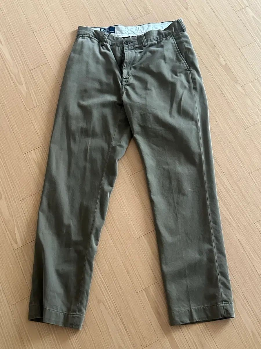 ポロラルフローレン コットン パンツ カーキ