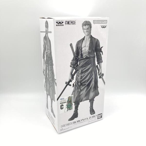 【中古】未開封・箱傷み)バンプレくじ PREMIUM ロロノア・ゾロ(C.メタリックカラー)/ワンピース[6]