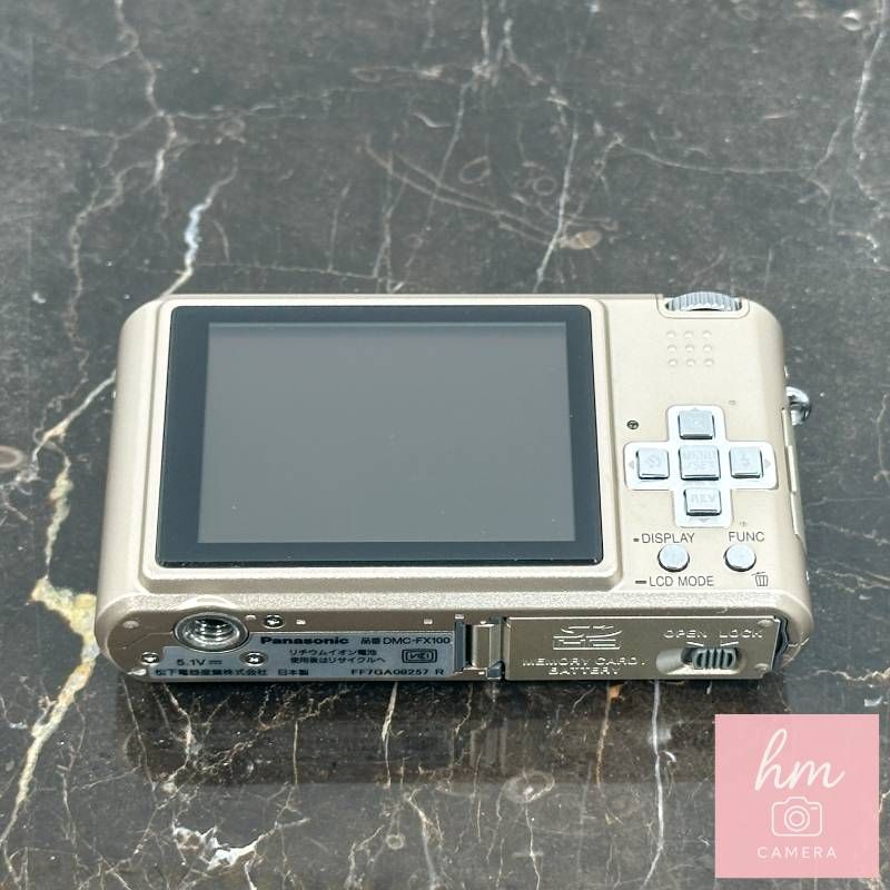Panasonic LUMIX DMC-FX100 ミラージュゴールド 1220万画素 光学3.6倍