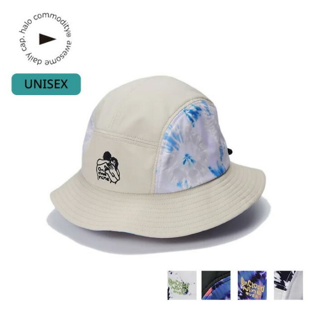 [Brand New] Halo Commodity, Cloud Hat, H261-324, Cloud Hat, Jet Hat, Bucket Hat, UV Cut, Water Absorbent, Quick Dry, Outdoor, Camping, Festival, Water Repellent, Lightweight, Men's, Women's, Mail Delivery (260316)
