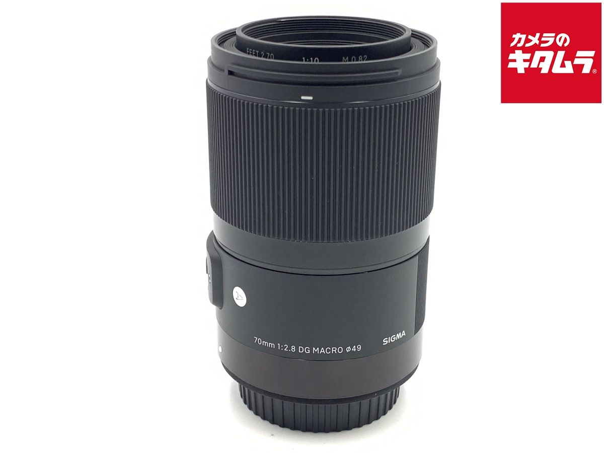 【中古】 【良品】 シグマ 70mm F2.8 DG MACRO Art キヤノン用 44,473円