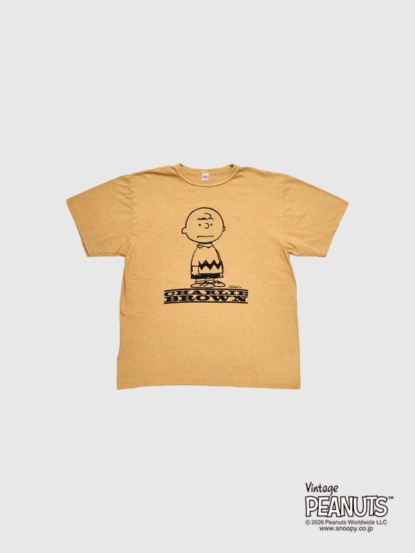 WAREHOUSE ウェアハウス Tシャツ チャーリー ブラウン 半袖 綿 100% I NEED ALL THE FRIENDS CHARLIE BROWN 19/- 天竺 YP126S-2