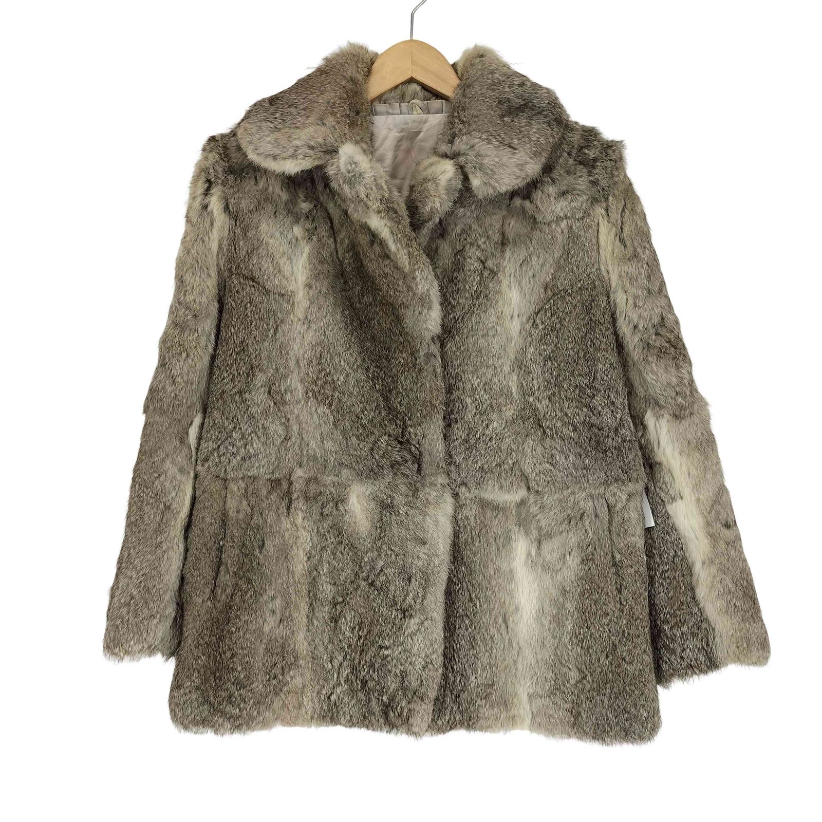 ユーズドフルギ USED古着 rabbit fur ラビットファージャケット レディース 11
