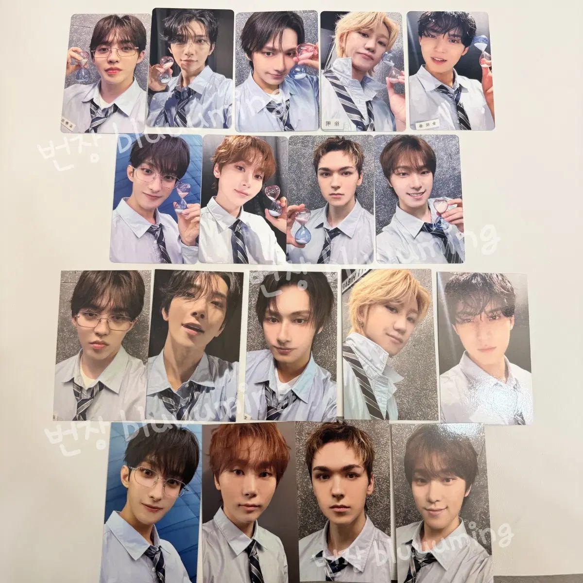 SEVENTEEN(セブンティーン・セブチ) YAKUSOKU ラキドロ セット まとめ (Weverse ウィバース + ユニバーサル 全 18枚)