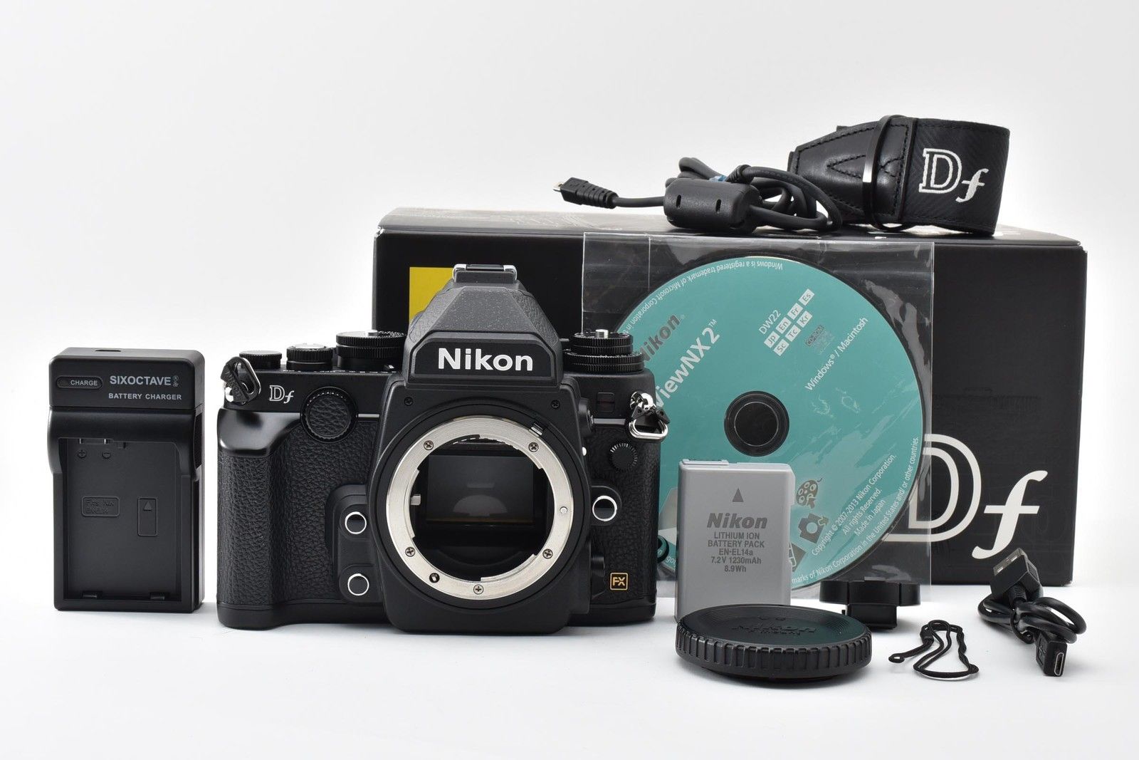 ■ almost brand new with 1334 shots ■ NIKON Nikon Df black #D284