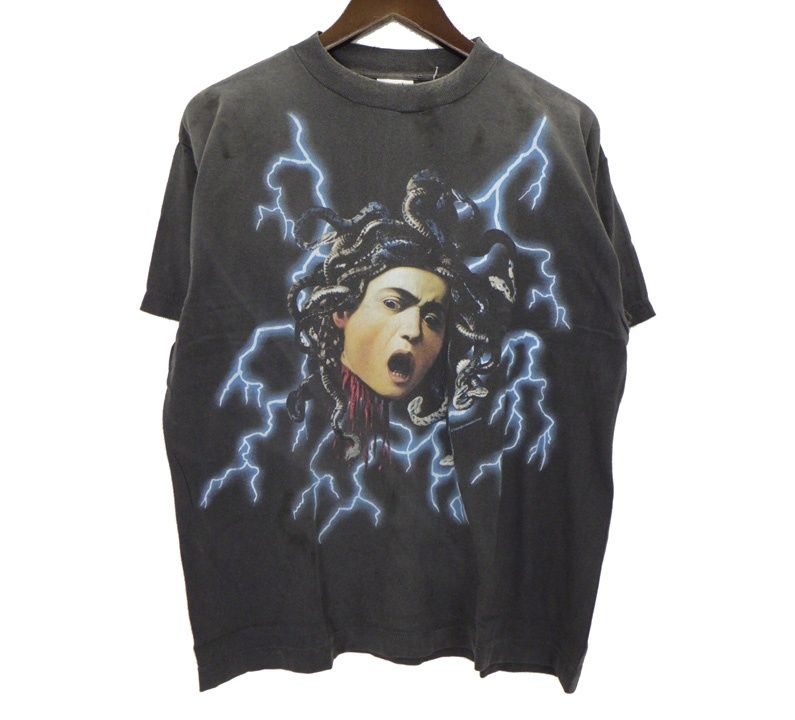 セントマイケル SAINT MICHAEL 24AW 【 MEDUSA SS TEE SM YS1 0000 002 】 メデューサ 半袖 Tシャツ　52710