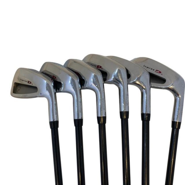 【中古】 ヤマハ inpres D. 6S アイアンセット IR inpres D (フレックスS) メンズ 男性用 右利き 右用 Cランク ゴルフクラブ