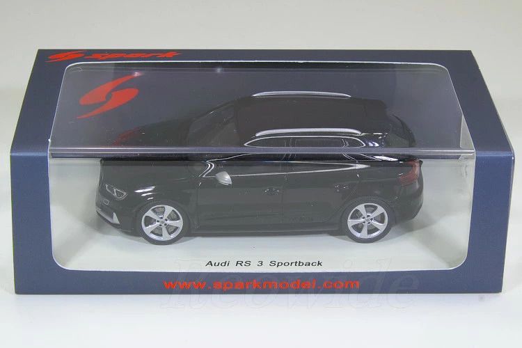 スパーク 1/43 アウディ RS3 スポーツバック ブラック 8V Audi RS3 Sportback S4493 17,608円