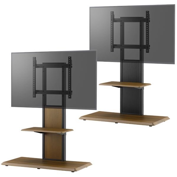 テレビ台 壁寄せ 壁面 テレビスタンド 65V型対応 ベース幅85cm （ TV台 TVボード ＴＶスタンド 壁よせ 壁 ＴＶラック テレビボード 配線収納 棚付き シンプル おしゃれ オシャレ ベージュ ブラック 茶 黒 家具 木目 ）