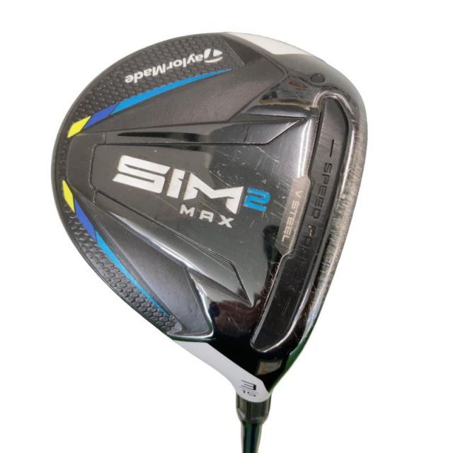 【中古】 テーラーメイド SIM2 MAX 3W フェアウェイウッド FW TENSEI BLUE TM50(SIM2 FW) (フレックスR) メンズ 男性用 右利き 右用 Cランク ゴルフクラブ