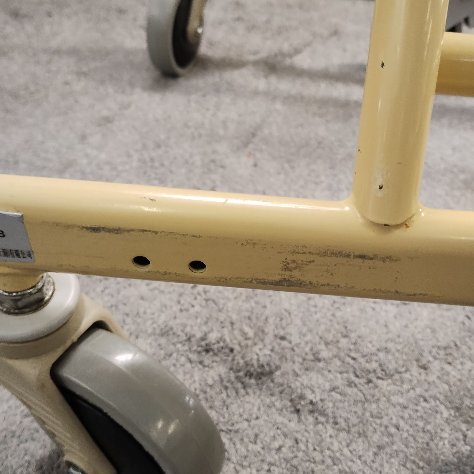 (HK-6313) 松永製作所 ホップステップ SM-40 室内用 6輪歩行車 ブレーキ付 六輪歩行器 matsunaga まつなが マツナガ 洗浄/消毒済 介護用品 【中古】