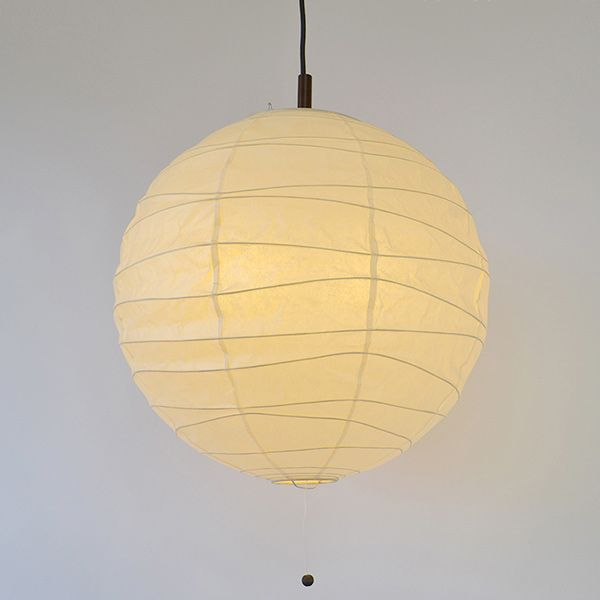 ペンダントライト 直径48×高さ45.5cm wave 本美濃紙 2灯 （ 天井照明 照明 ライト 照明器具 和紙 リビング ダイニング 居間 寝室 食卓用 店舗 和室 洋室 おしゃれ 美濃和紙 ） 26,180円