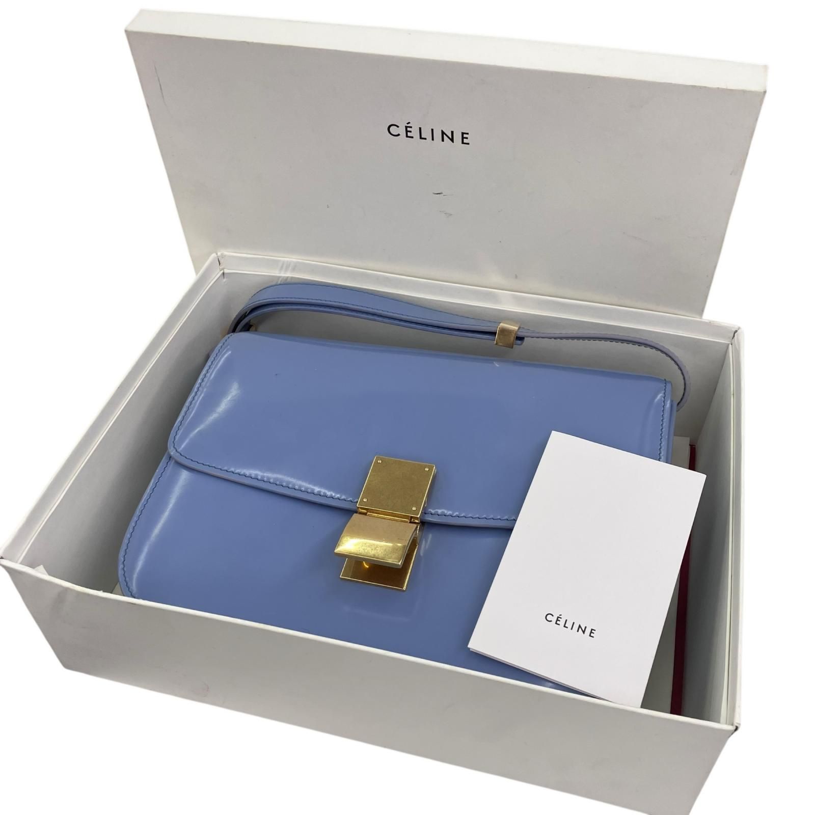 186005 現状品 CELINE セリーヌ クラシックボックス ショルダーバック