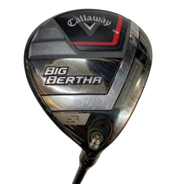【中古】 キャロウェイ BIG BERTHA(2023) 3W フェアウェイウッド FW リシャフト (フレックスその他) メンズ 男性用 右利き 右用 Cランク ゴルフクラブ