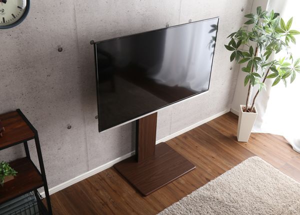 TVスタンド ハイタイプ 棚付 60インチ対応 壁寄せ テレビ台 WAT （ TV台 テレビスタンド テレビボード TVボード ＴＶスタンド 壁よせ 高さ調節 TVラック テレビラック 壁 壁面 ラック 収納 モダン スタイリッシュ おしゃれ ）
