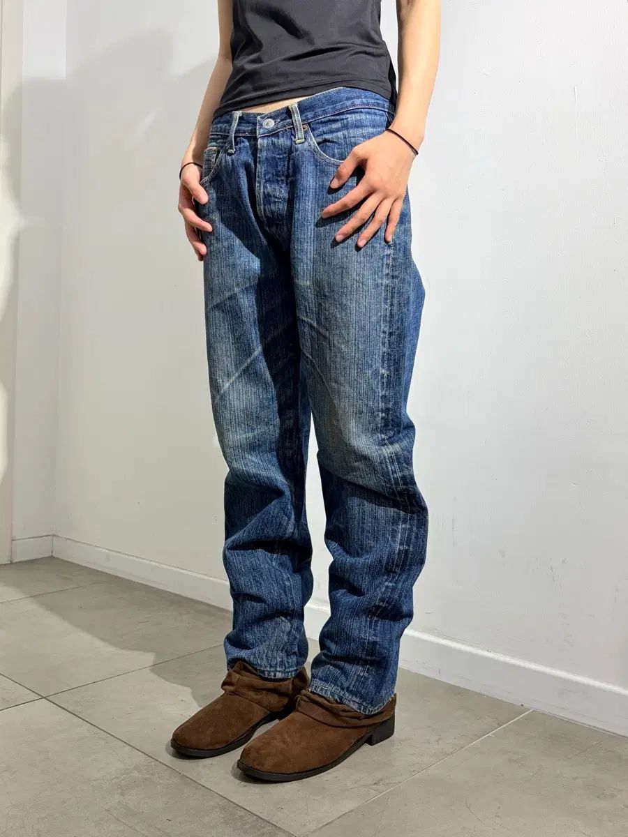 90年代 リーバイス ビッグE 501-0193 made in usa セルビッジ デニム パンツ