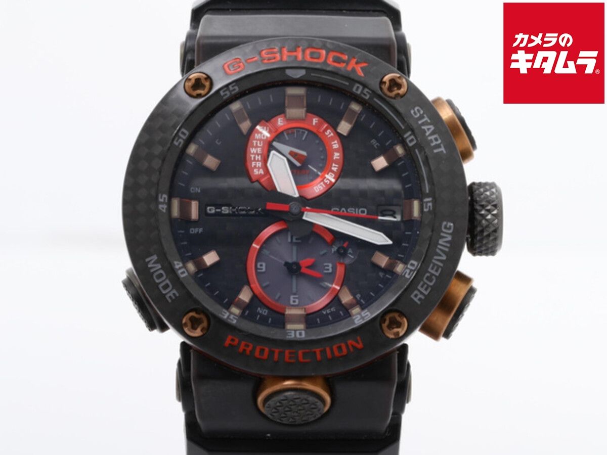 【中古】 【並品】 カシオ G-SHOCK マスターオブG ブラック GWR-B1000X-1AJR カーボン