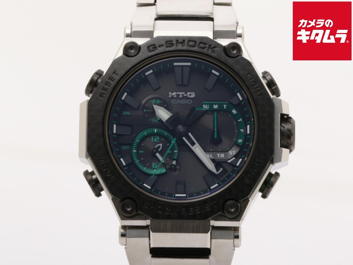 【中古】 【美品】 カシオ G-SHOCK MT-G ブラック MTG-B2000XD-1AJF カーボン/ステンレススティール