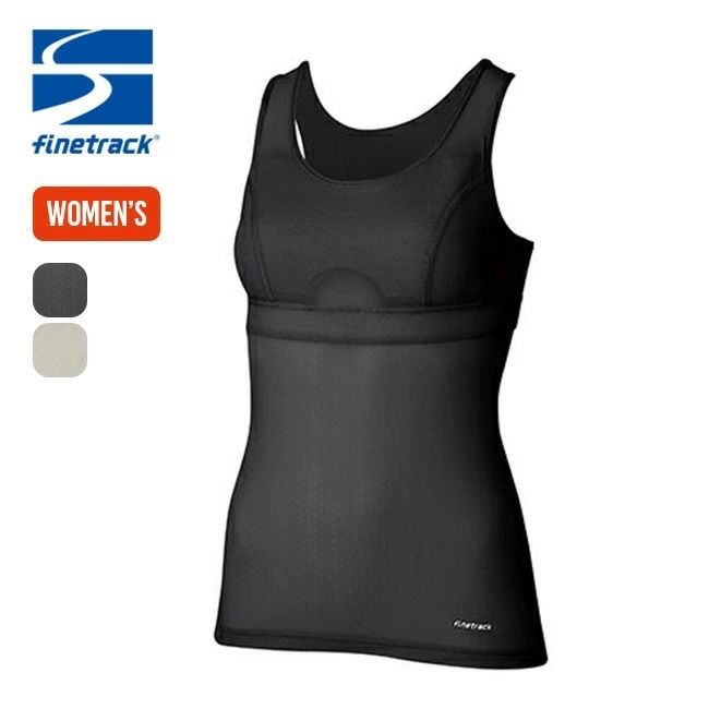 【新品】finetrack ファイントラック ドライレイヤークールブラタンクトップ【ウィメンズ】