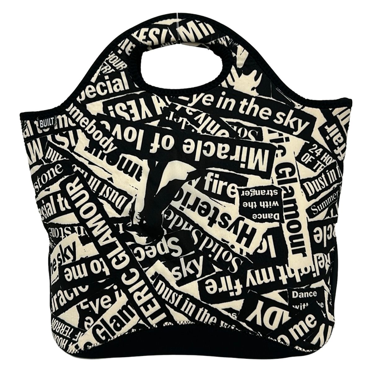 HYSTERIC GLAMOUR(ヒステリックグラマー) トートバッグ - 黒×アイボリー