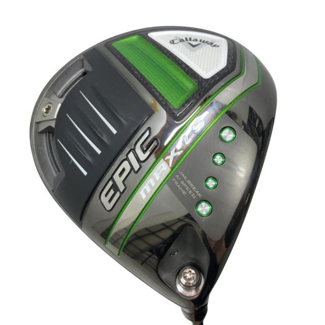 【中古】 キャロウェイ EPIC MAX LS 9° ドライバー DR 純正特注シャフト (フレックスS) メンズ 男性用 右利き 右用 Cランク ゴルフクラブ