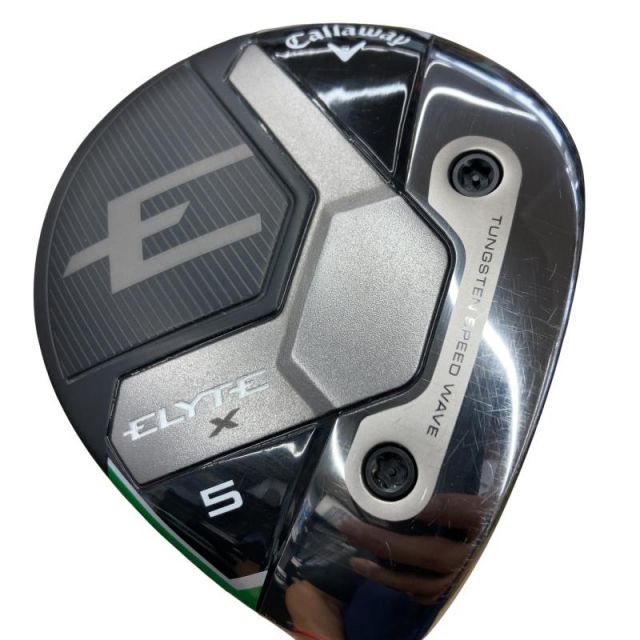 【中古】 キャロウェイ ELYTE X 5W フェアウェイウッド FW VENTUS GREEN 50 for CW(ELYTE FW) (フレックスS) メンズ 男性用 右利き 右用 Cランク ゴルフクラブ