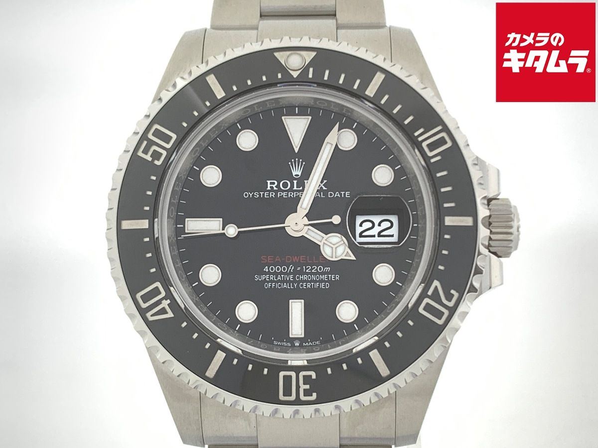 【中古】 【美品】 ロレックス(ROLEX) シードゥエラー ブラック 126600 ステンレス 792,330円