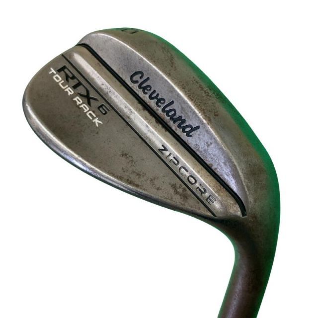 【中古】 クリーブランド Cleveland RTX-6 ZIPCORE ツアーラック(ノーメッキ) 60°/10° MID ウェッジ WG Dynamic Gold (フレックスS) メンズ 男性用 右利き 右用 Cランク ゴルフクラブ