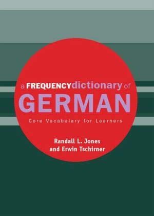 A Frequency Dictionary of German (Routledge Frequency Dictionaries)■d4043-0037-#18