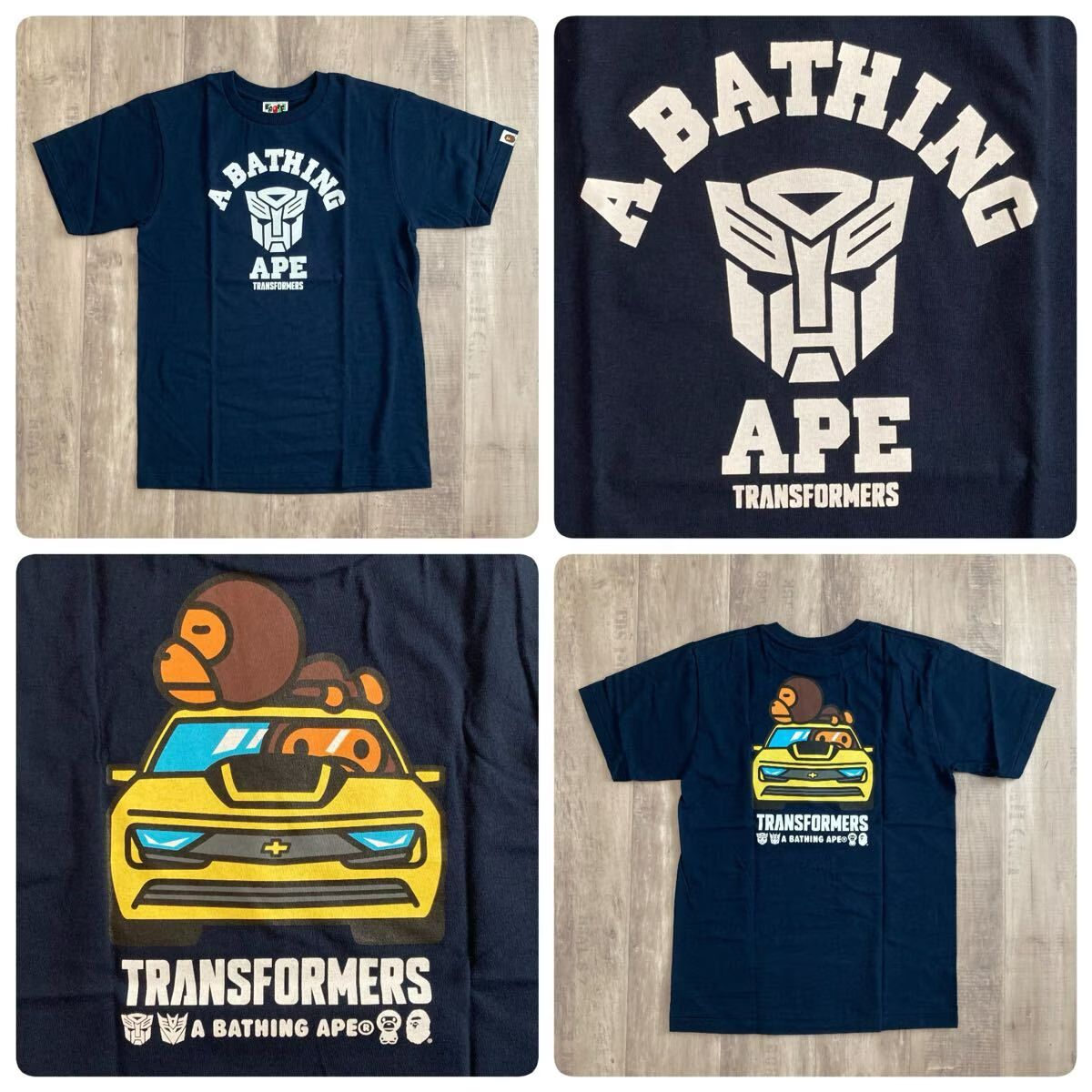 ★新品★ トランスフォーマー BAPE マイロ Tシャツ Sサイズ a bathing ape milo エイプ ベイプ アベイシングエイプ Transformers y7