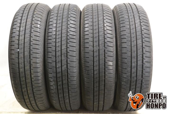 中古 夏用】 155/65R14 75H 4本セット ブリヂストン エコピア NH200C
