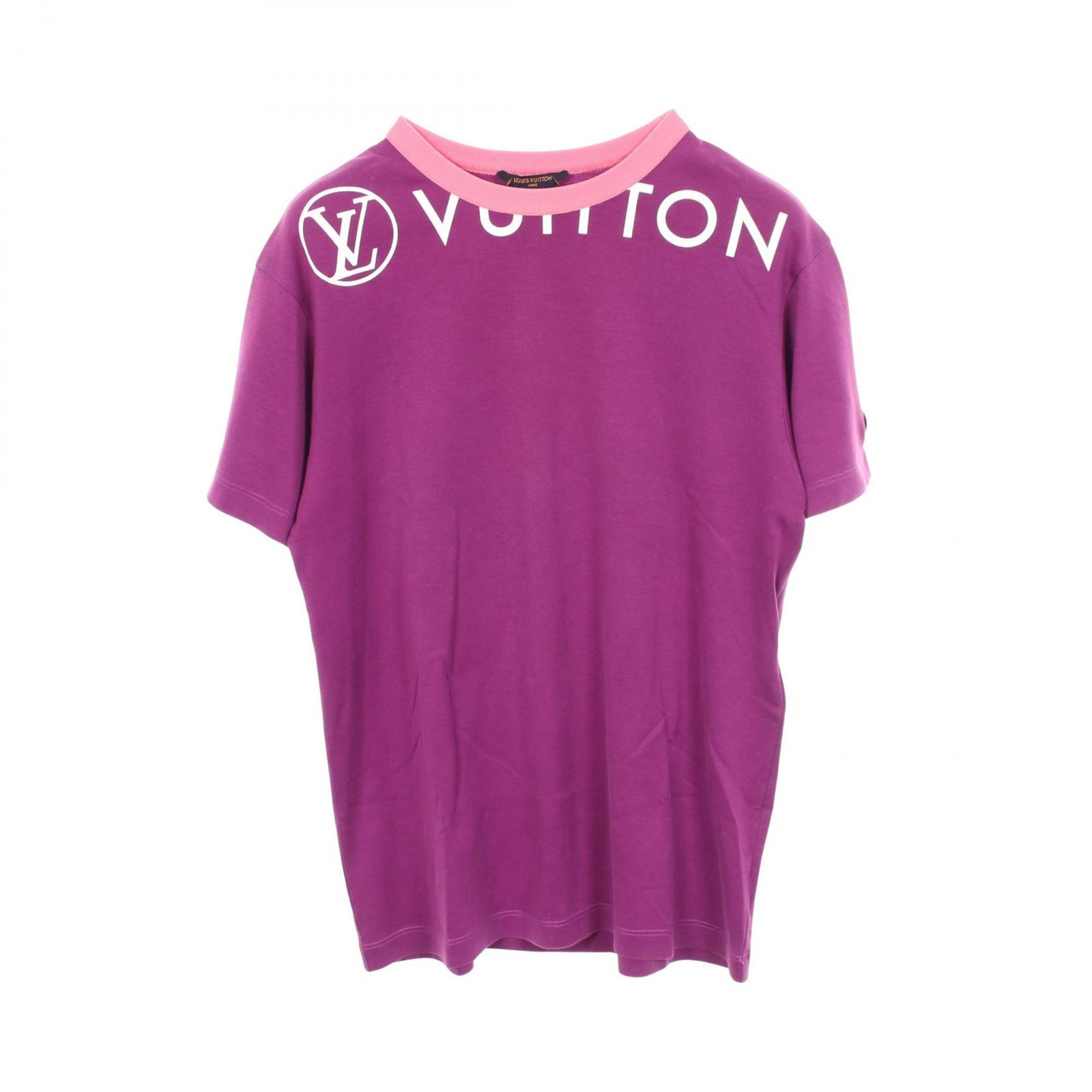 LOUIS VUITTON ルイ・ヴィトン ロゴ プリント 半袖Tシャツ