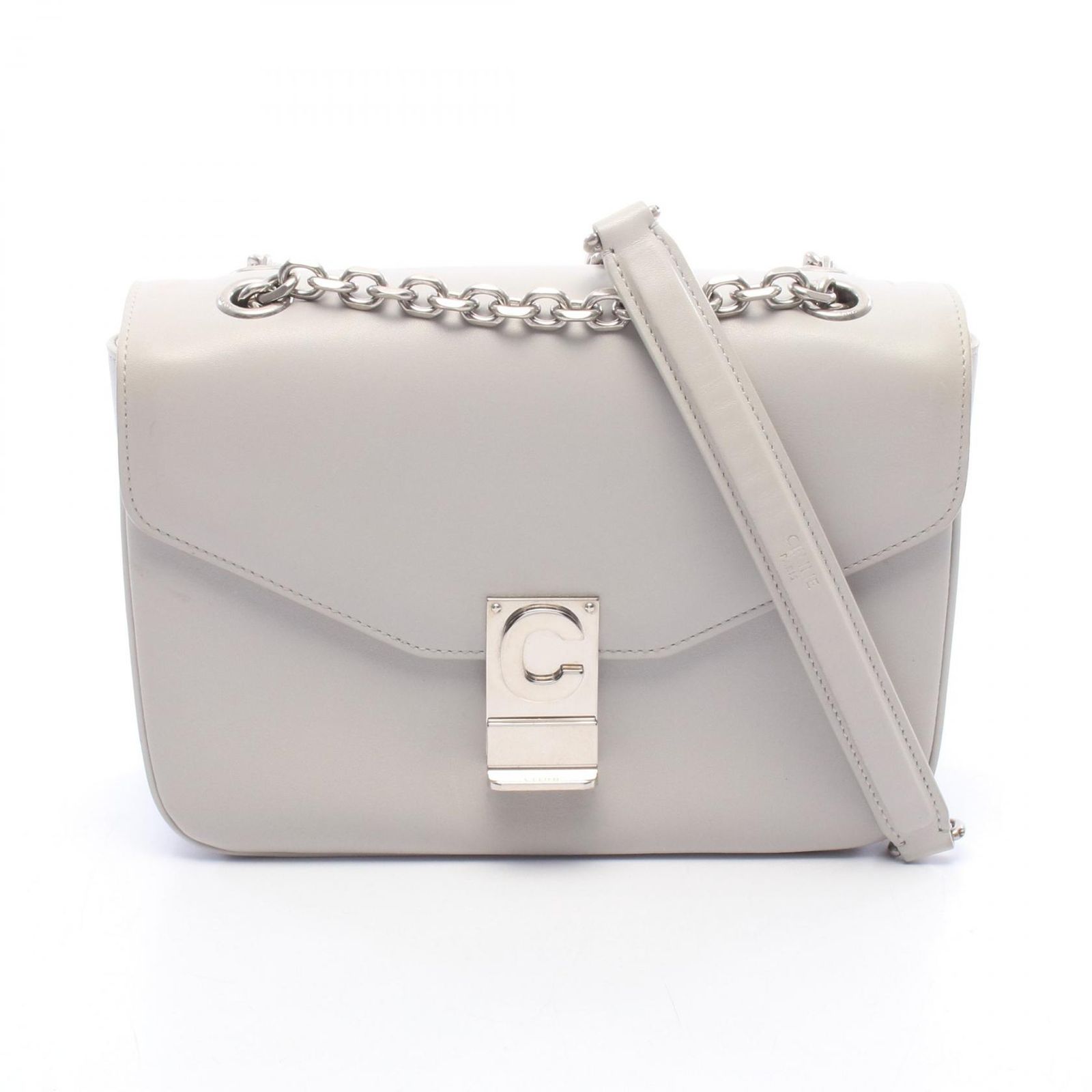 CELINE セリーヌ C セー ミディアム ショルダーバッグ