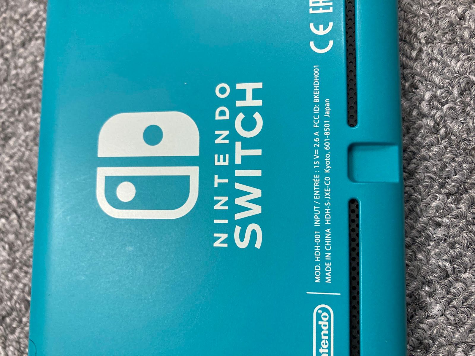 動作未確認】Nintendo Switch Lite 本体 ターコイズ【ゲームソフト