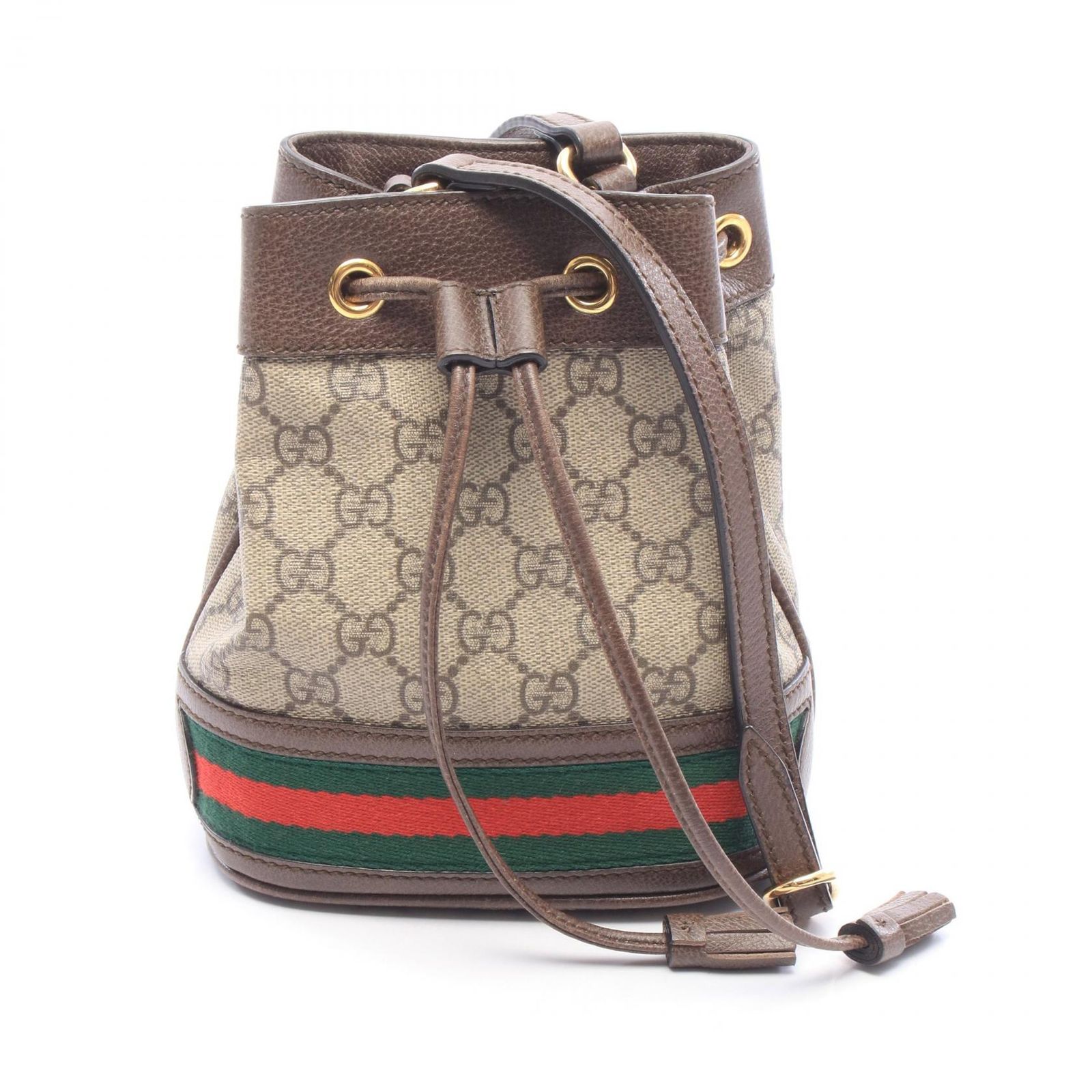 GUCCI グッチ オフィディア ミニ バケットバッグ GGスプリーム ショルダーバッグ