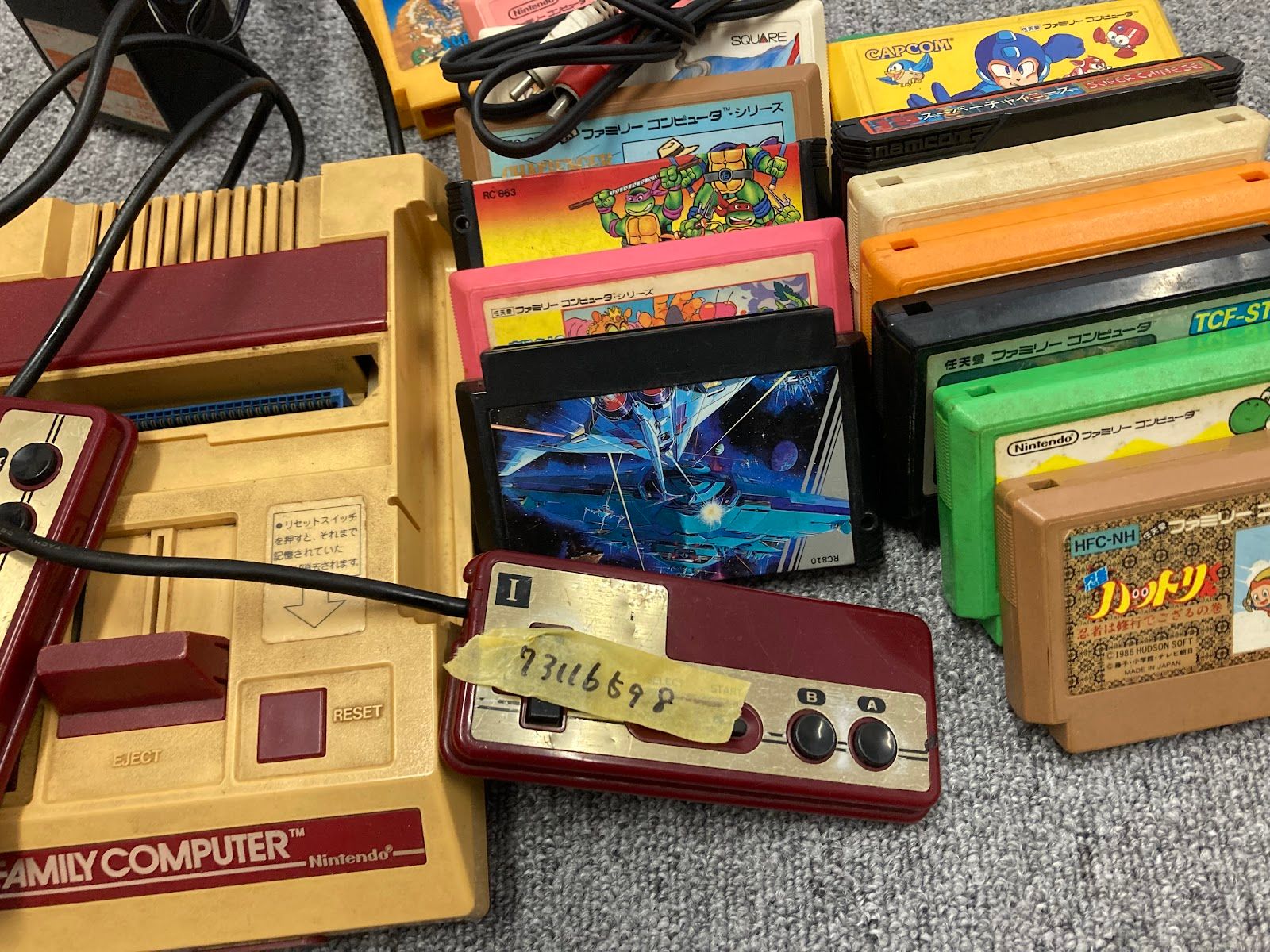 ＋【動作未確認】任天堂 ファミリーコンピュータ 本体・コントローラー・カセット多数 まとめ【ゲームソフト2】【2】