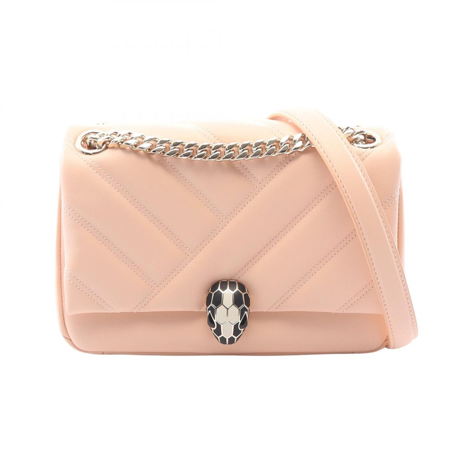 BVLGARI ブルガリ セルペンティ カボション 2WAY ショルダーバッグ