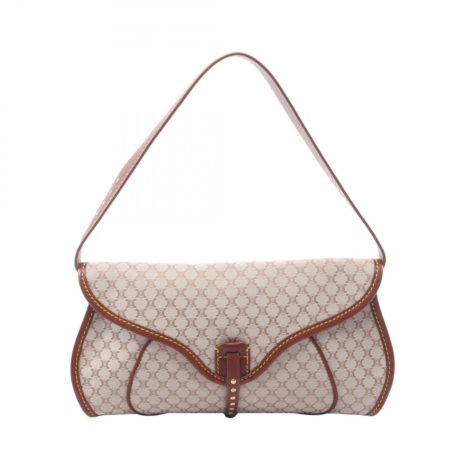 CELINE セリーヌ マカダム ショルダーバッグ