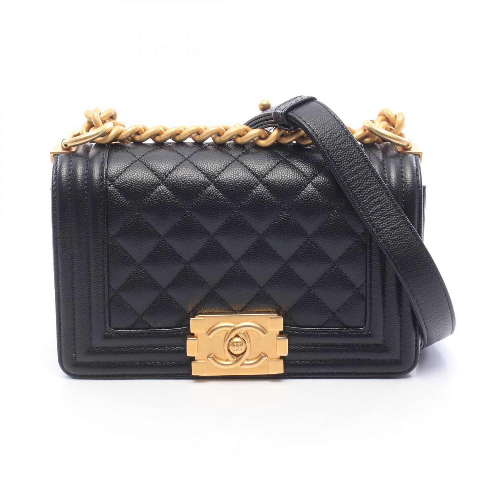 CHANEL シャネル ボーイシャネル スモール ショルダーバッグ