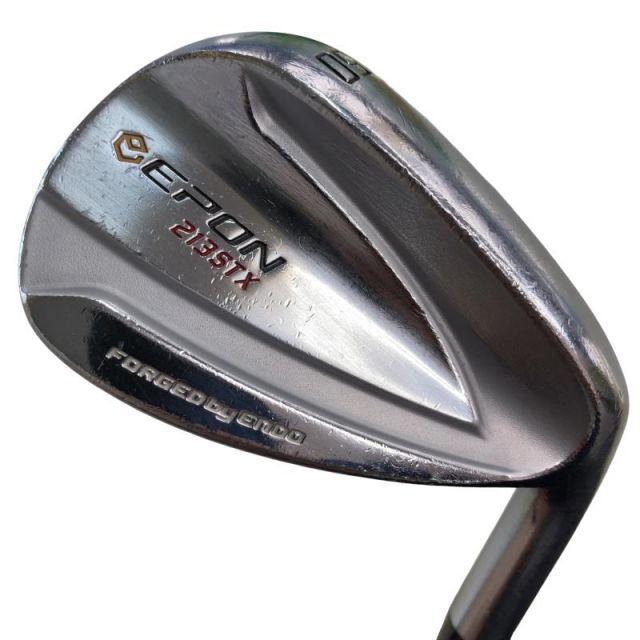 【中古】 エポンゴルフ株式会社 EPON 213STX(メッキ) 50° ウェッジ WG 純正特注シャフト (フレックスS) メンズ 男性用 右利き 右用 Cランク ゴルフクラブ