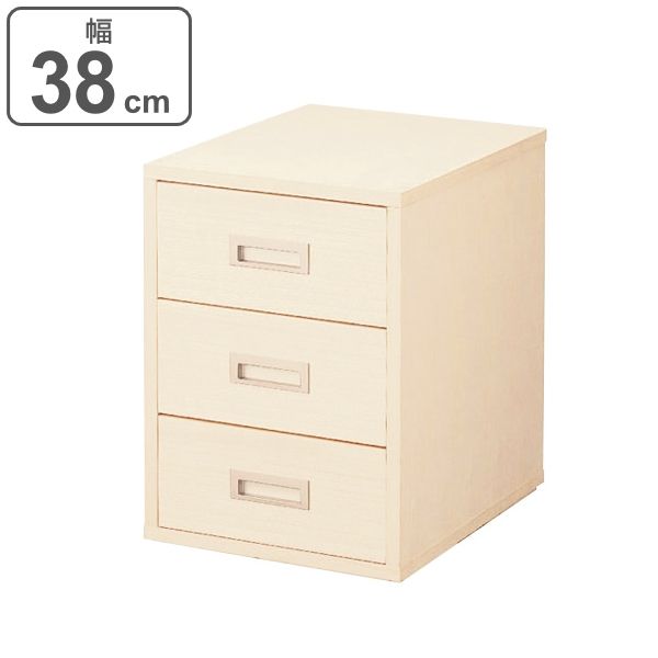チェスト 3段 桐製 マルチクローゼット収納 約幅38cm （ 収納チェスト 引き出し 多目的ラック 天然木 日本製 完成品 ワードローブ 棚 収納 桐たんす 組み合わせ 木製 国産 ナチュラル おしゃれ ）