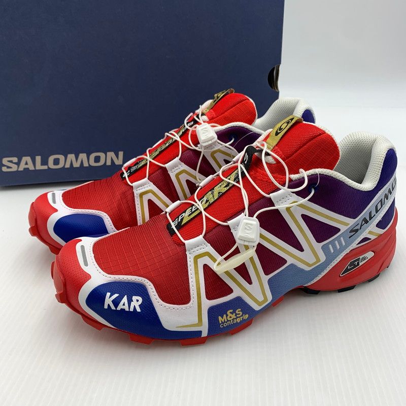 【中古美品】 SALOMON サロモン SPEEDCROSS 3 KAR スピードクロス3 476745-33 スニーカー シューズ 【162-260821-nm-51-teih】