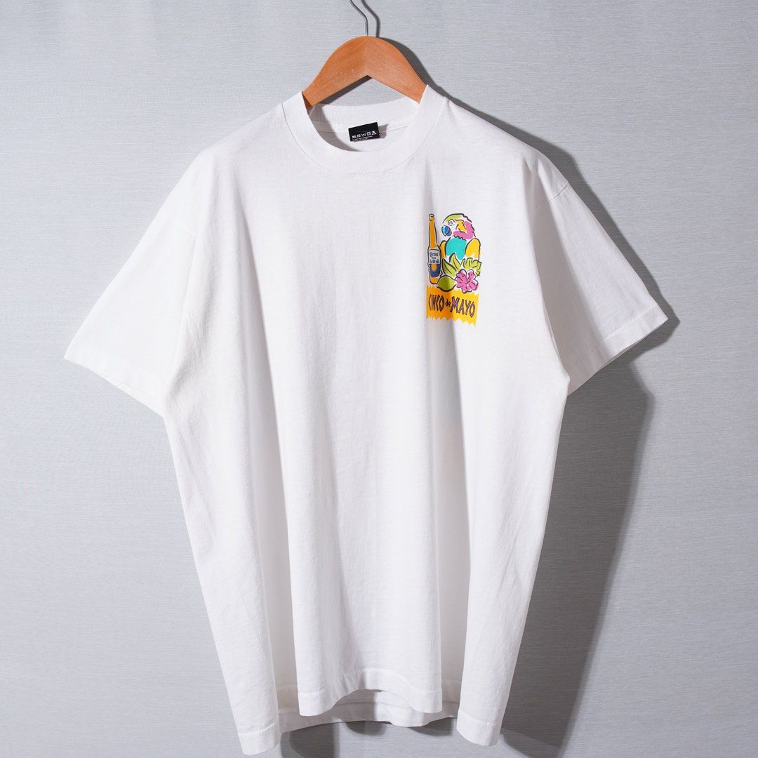 90s USA製 コロナ Corona Tシャツ XL ホワイト ヴィンテージ シングル