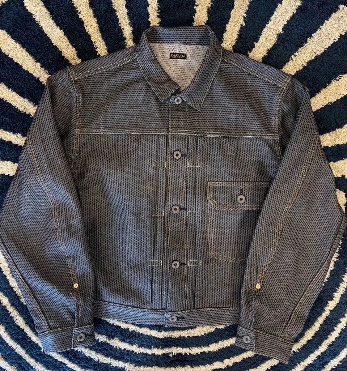 キャピタル センチュリー デニム ジャケット 1st no 7 チャコール Indigo 新品 出品 59,617円