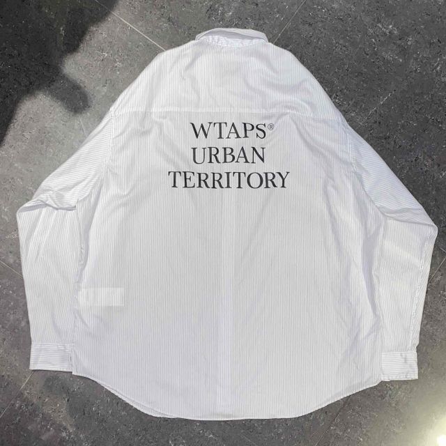 WTAPS 26ss BD 02 LS COTTON HERRINGBONE TEXTILE.OF SIZE-4 261TQDT-SHM03 ダブルタップス 長袖シャツ 南堀江店