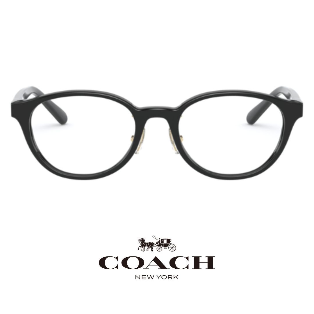 【新品・未使用・国内正規品】COACH コーチ メガネ HC6152D 5002 レディース ブラック