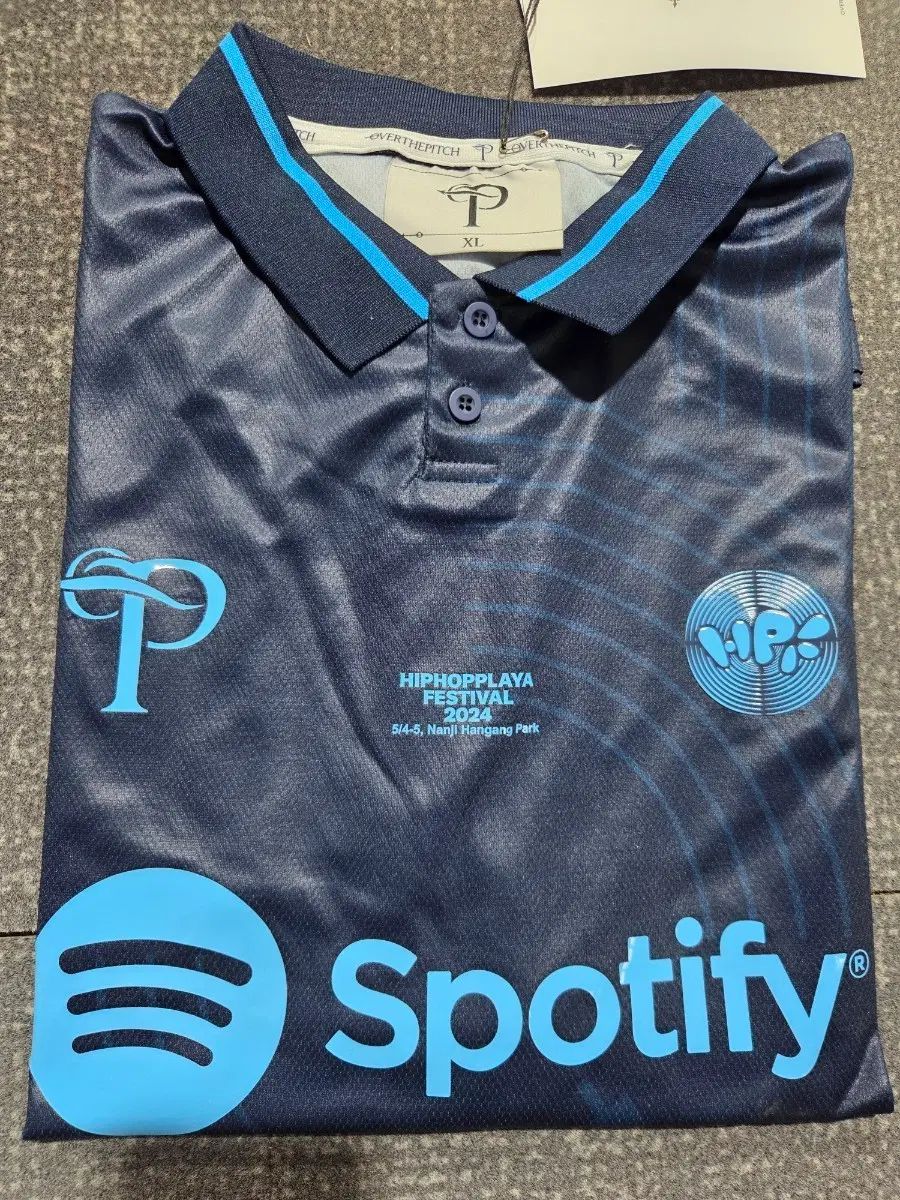 OVER THE PITCH ヒップホップPLAYYA Festival 2024 Spotify 半袖 カラーTシャツ XL