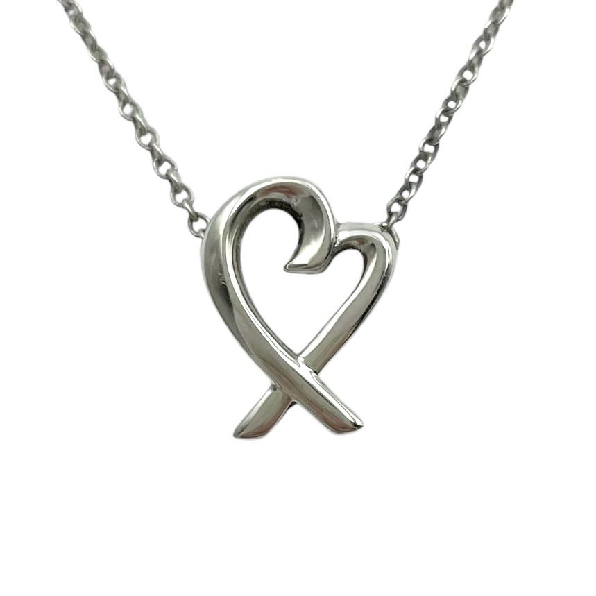 Tiffany & Co. ティファニー ラビングハート ミニ ネックレス ペンダント シルバー 925 パロマピカソ【bc16】