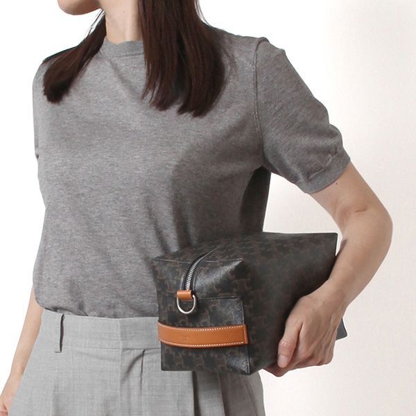 26AWモデル セリーヌ CELINE レディース クロスボディバッグ テイク・アウェイ トリオンフキャンバス【タンブラウン(トリオンフ)】 L10033C58 04LI【2026-27AW】