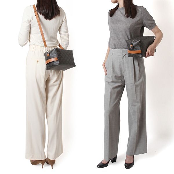 26AWモデル セリーヌ CELINE レディース クロスボディバッグ テイク・アウェイ トリオンフキャンバス【タンブラウン(トリオンフ)】 L10033C58 04LI【2026-27AW】